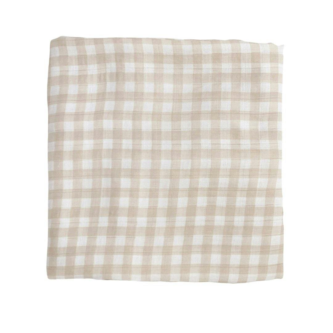 Bamboo Muslin Swaddle Blanket - Butterflies