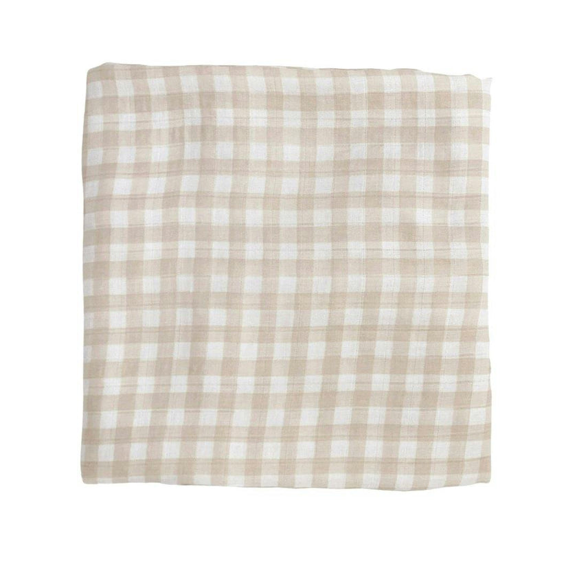 Bamboo Muslin Swaddle Blanket - Dino-Snores