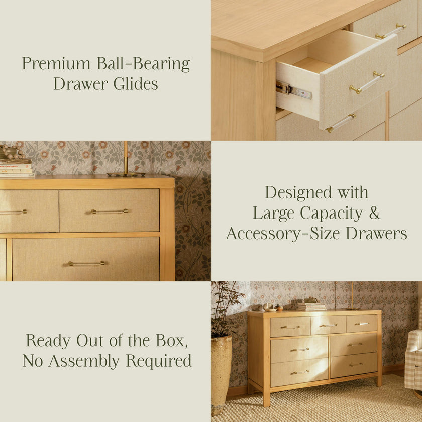 Eloise 7-Drawer Wide Assembled Dresser (56")