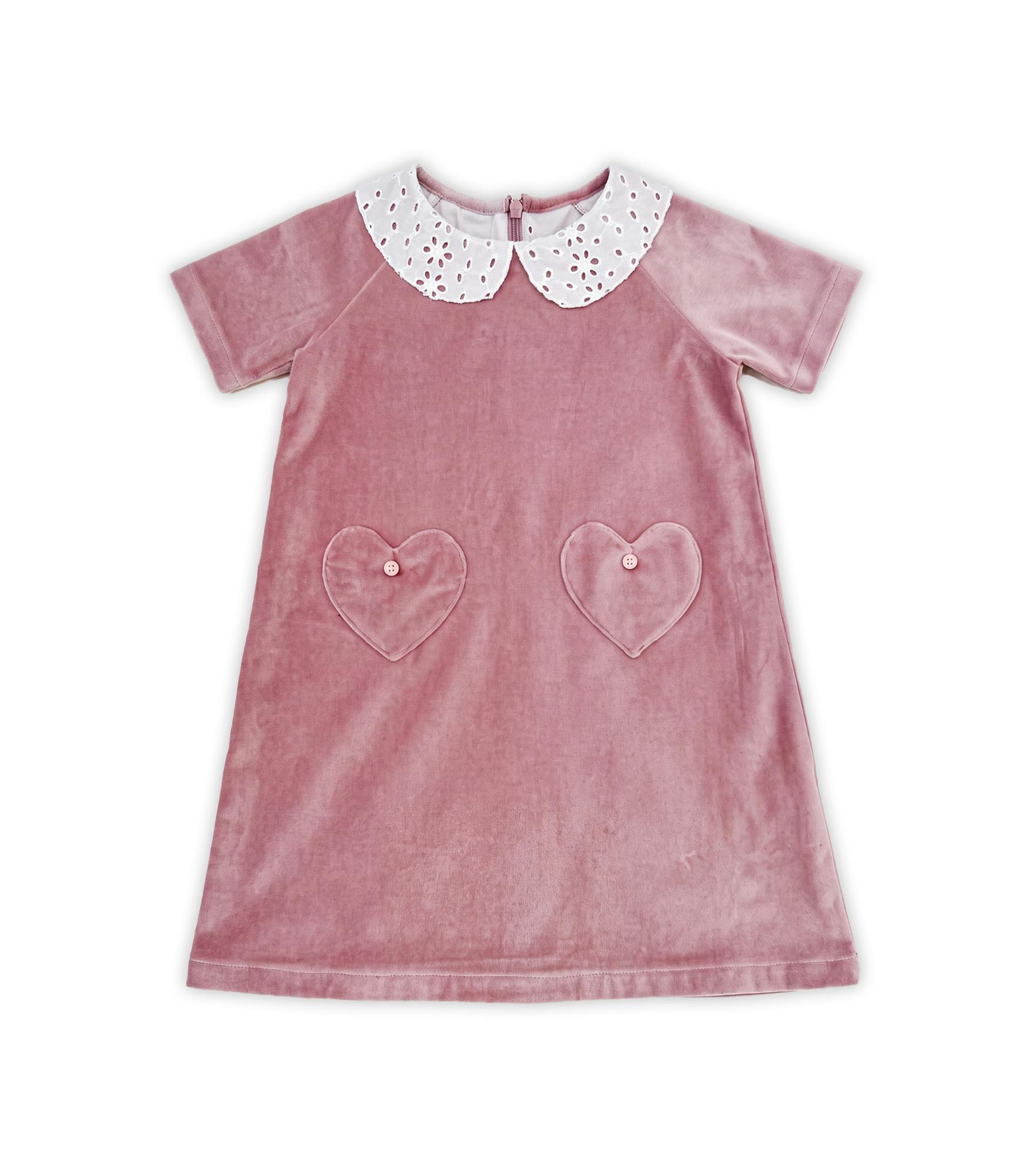 Fanny Baby Dress, Pink