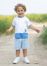 Knit Shirt With Sailboat