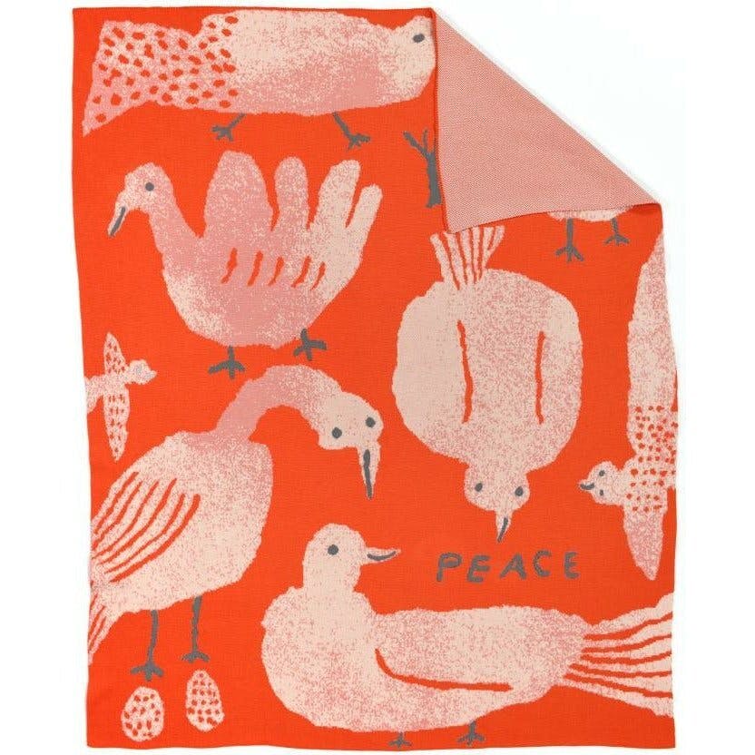 Peace Knit Blanket
