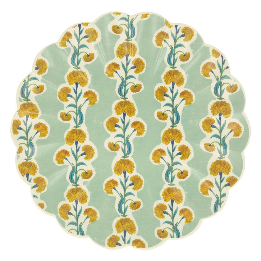 Meri Meri x Molly Mahon Patterned Reusable Large Plates