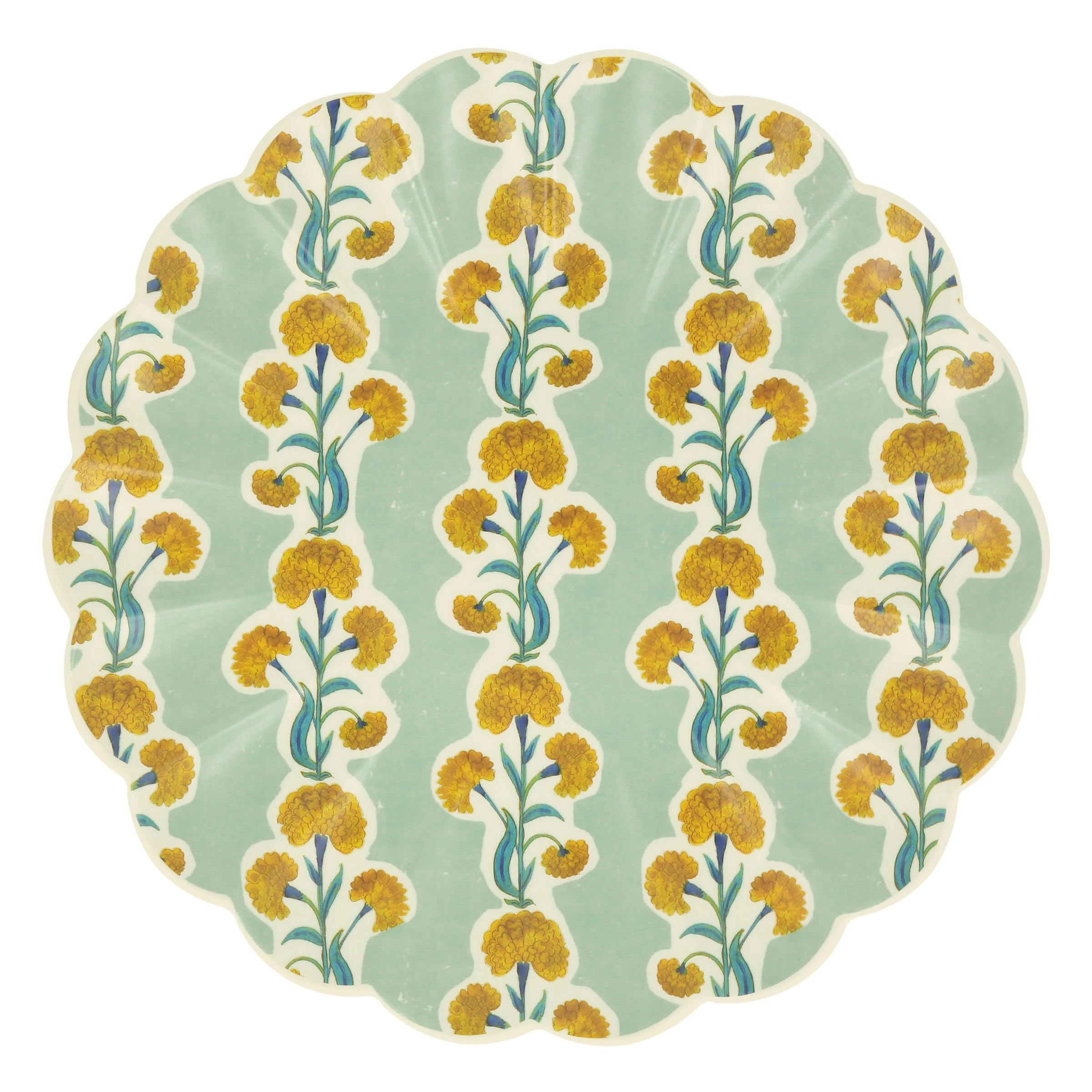 Meri Meri x Molly Mahon Patterned Reusable Large Plates