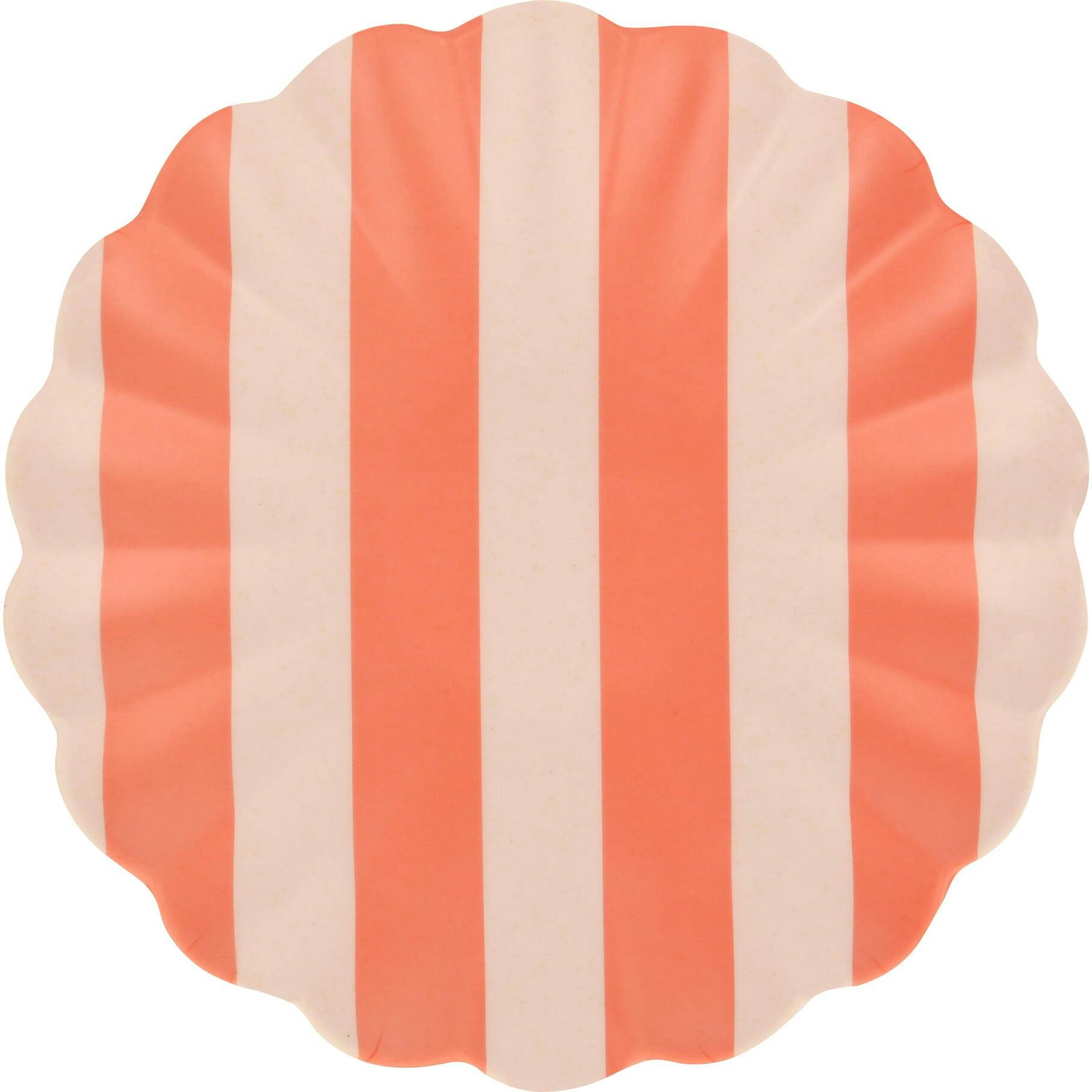 Stripy Reusable Bamboo Small Plates
