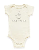Mama's Coffee Date Organic Baby Bodysuit