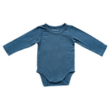 Baby Boy Long Sleeve Bodysuit in Lil Bro in Sage