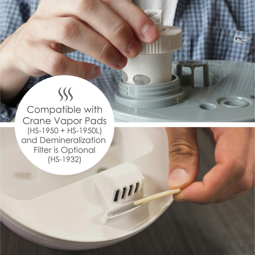 Droplet Cool-Mist Humidifier with Vapor Tray