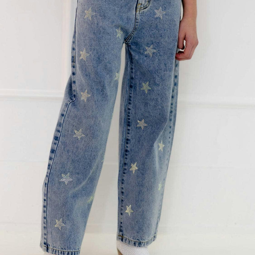 Crystal Stars Jeans