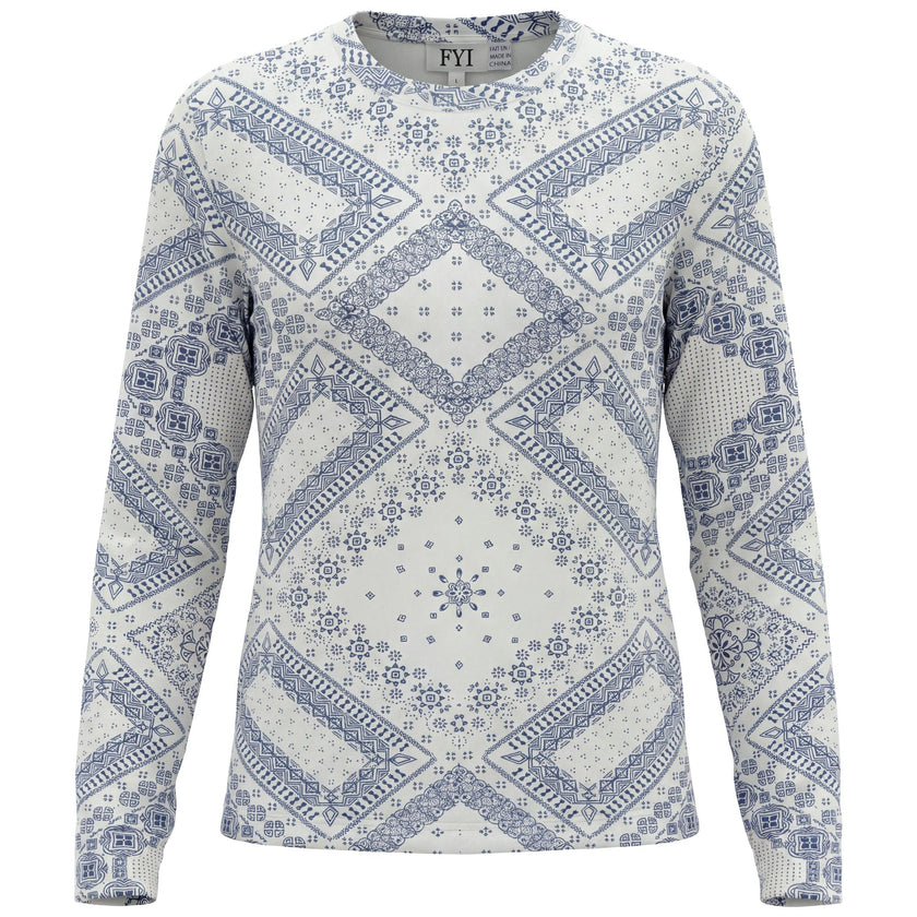 Mosaic Tile Print Top