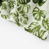 Island Leaf Collar Button-Up Shirt and Shorts Set