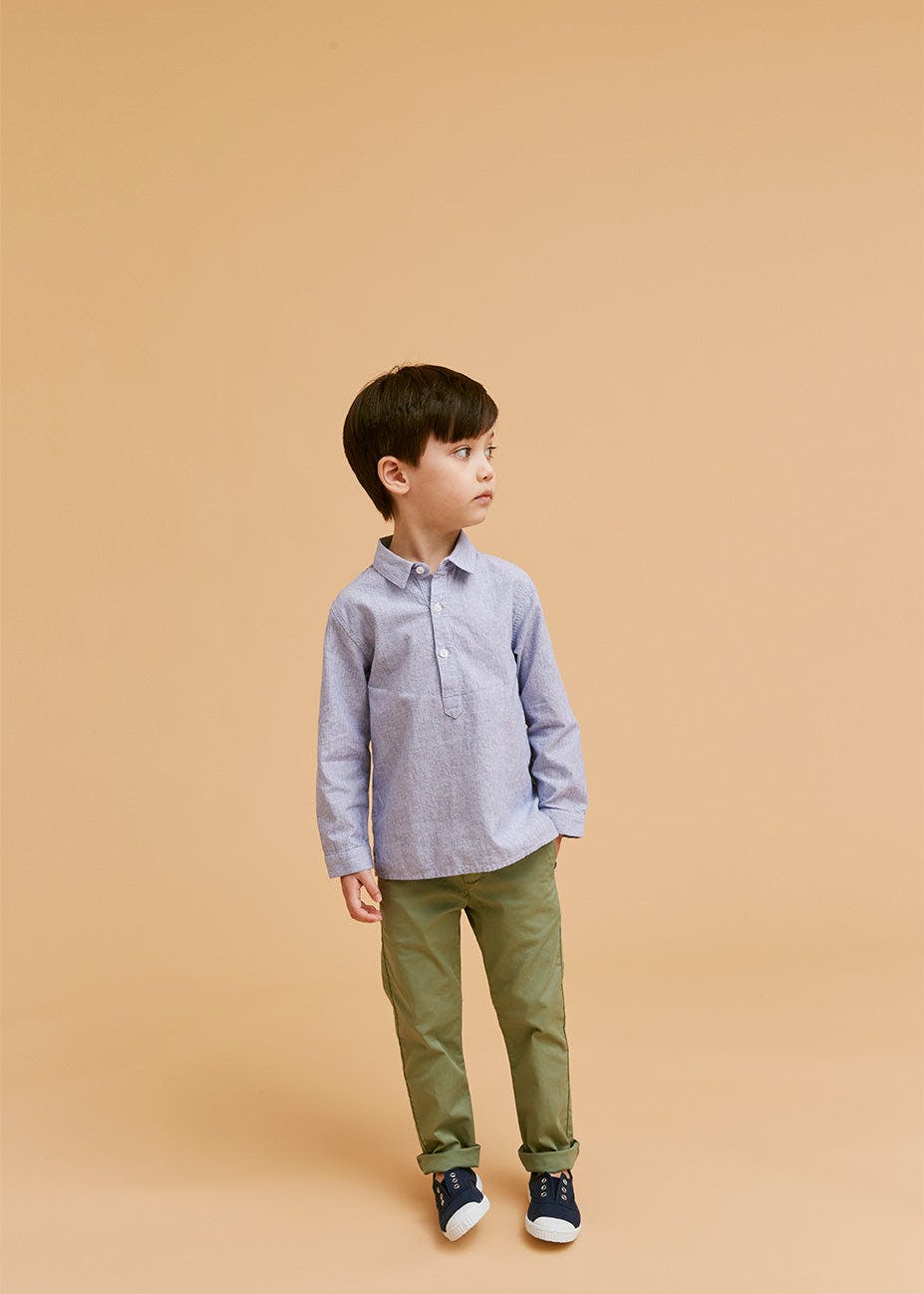 Cotton Chino Trousers