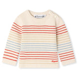 BONPOINT Aleksi Baby Pullover - Ra Ecru