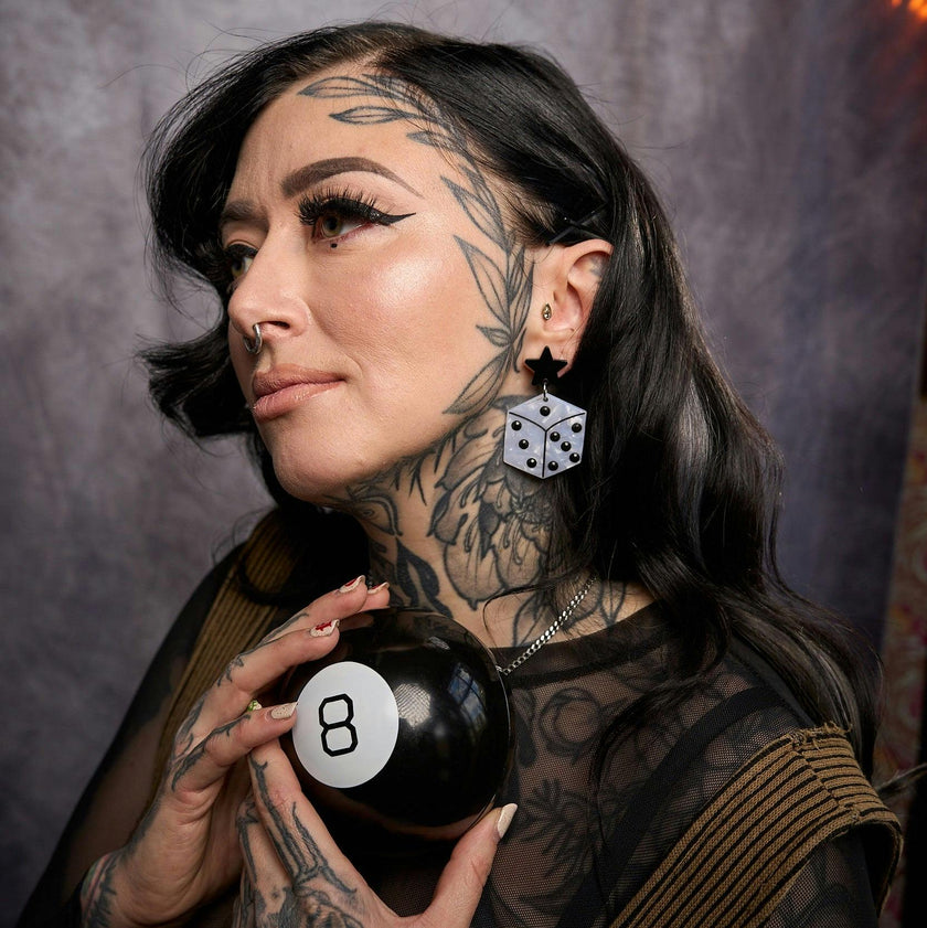 Dice Earrings