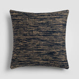 Coastline Blue & Beige Nautical Texture Throw Pillow