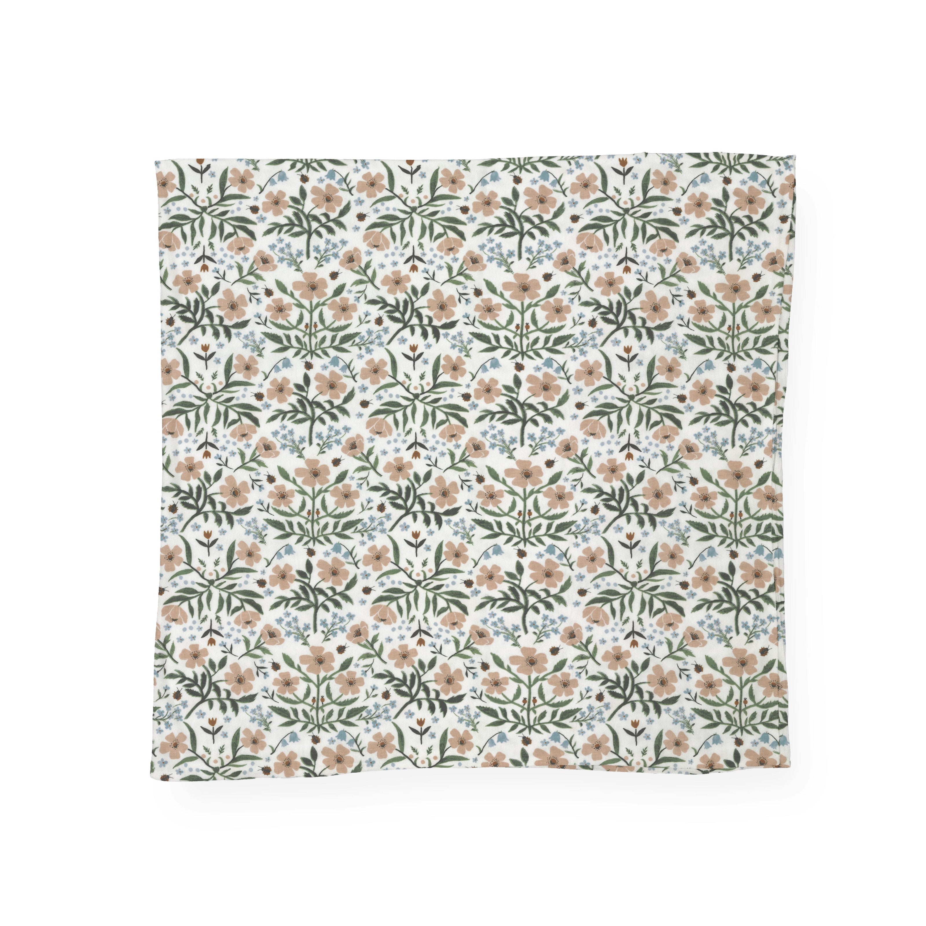 Stretch Knit Swaddle Blanket - Wild Rose