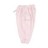 Solid Veiled Pink - Fashion Cargo Pants