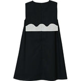 Lucy dress (black/off-white)