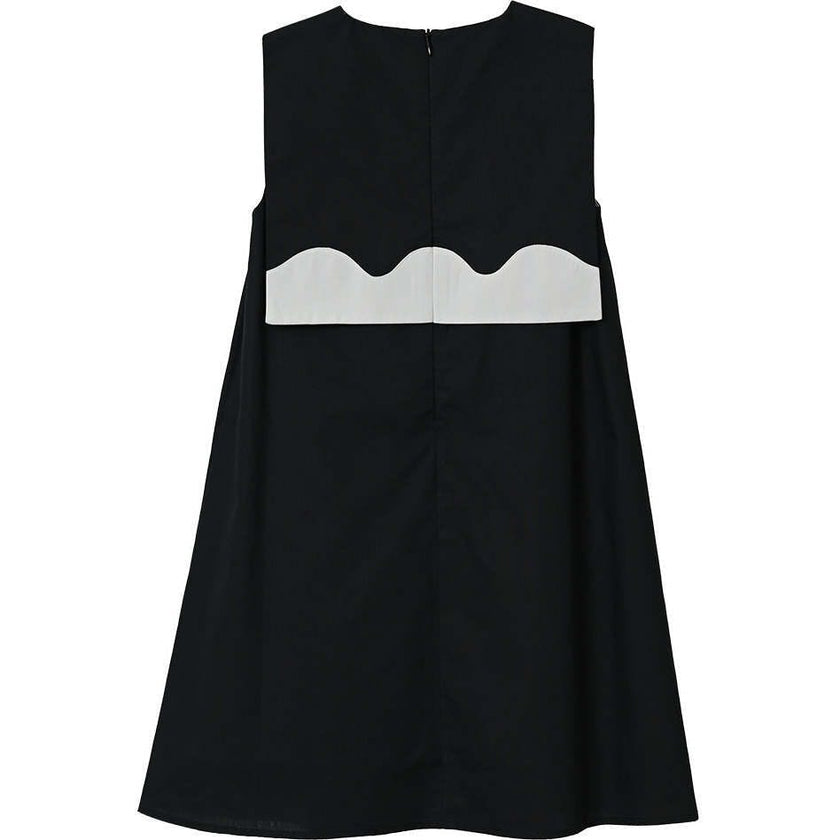 Lucy dress (black/off-white)