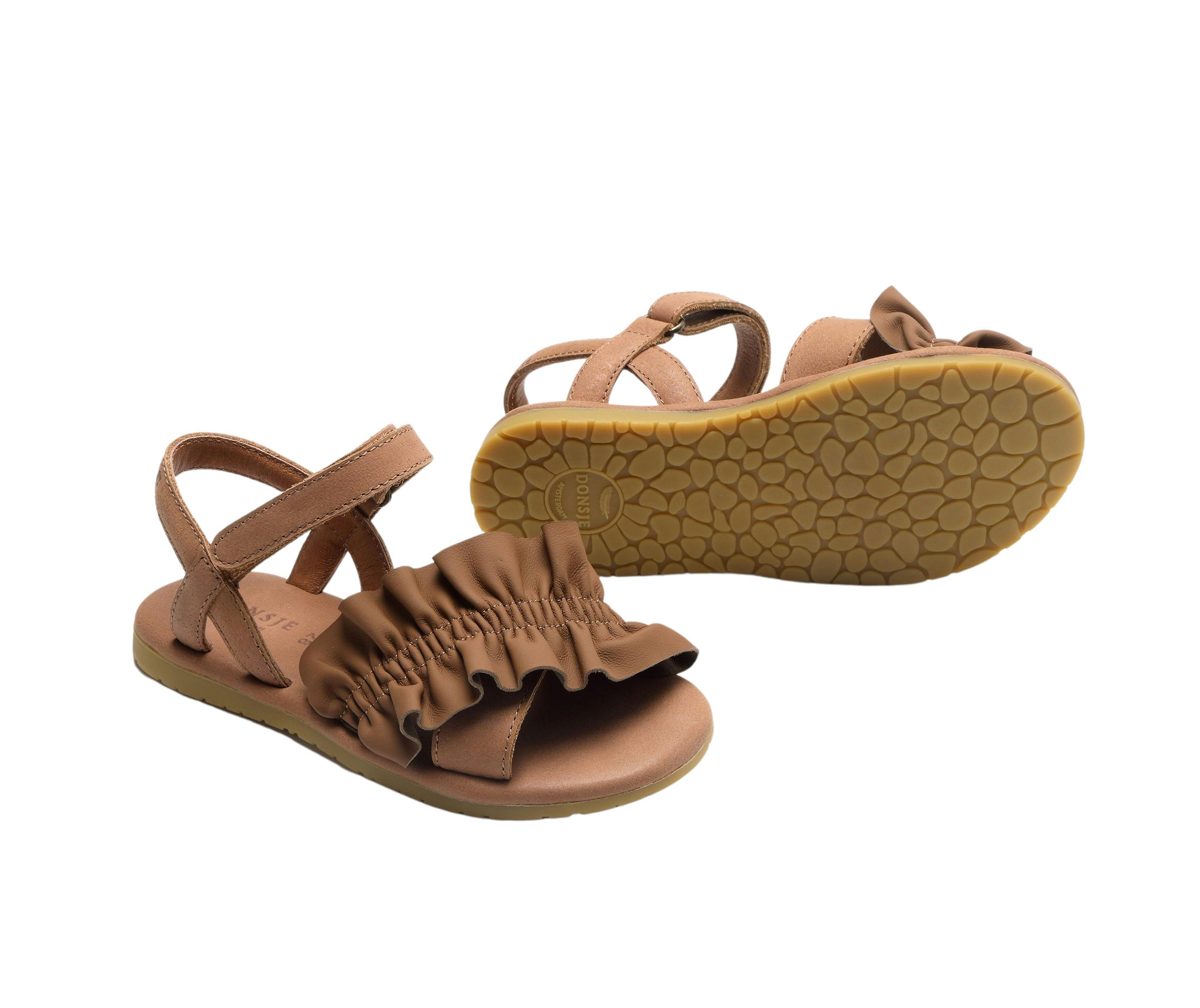 Fine Sandals | Hazelnut Leather