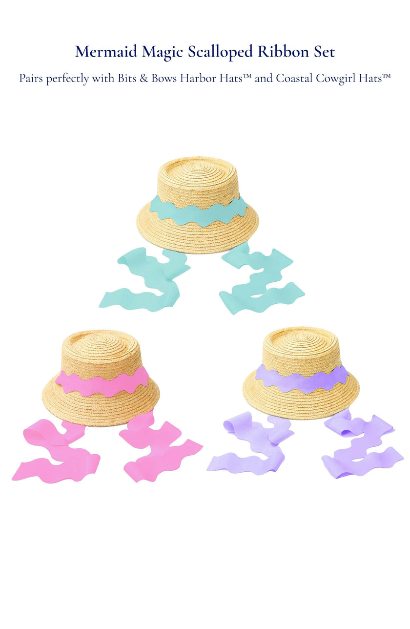 Magic Scalloped Ribbon Set, Mermaid