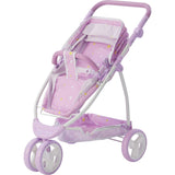 Twinkle Stars Princess 2-In-1 Baby Doll Stroller