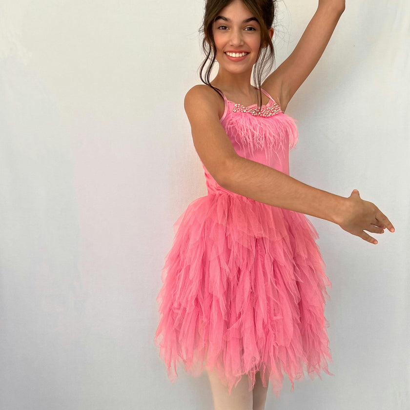 Pink Diamonds and Pearls Dress Pink