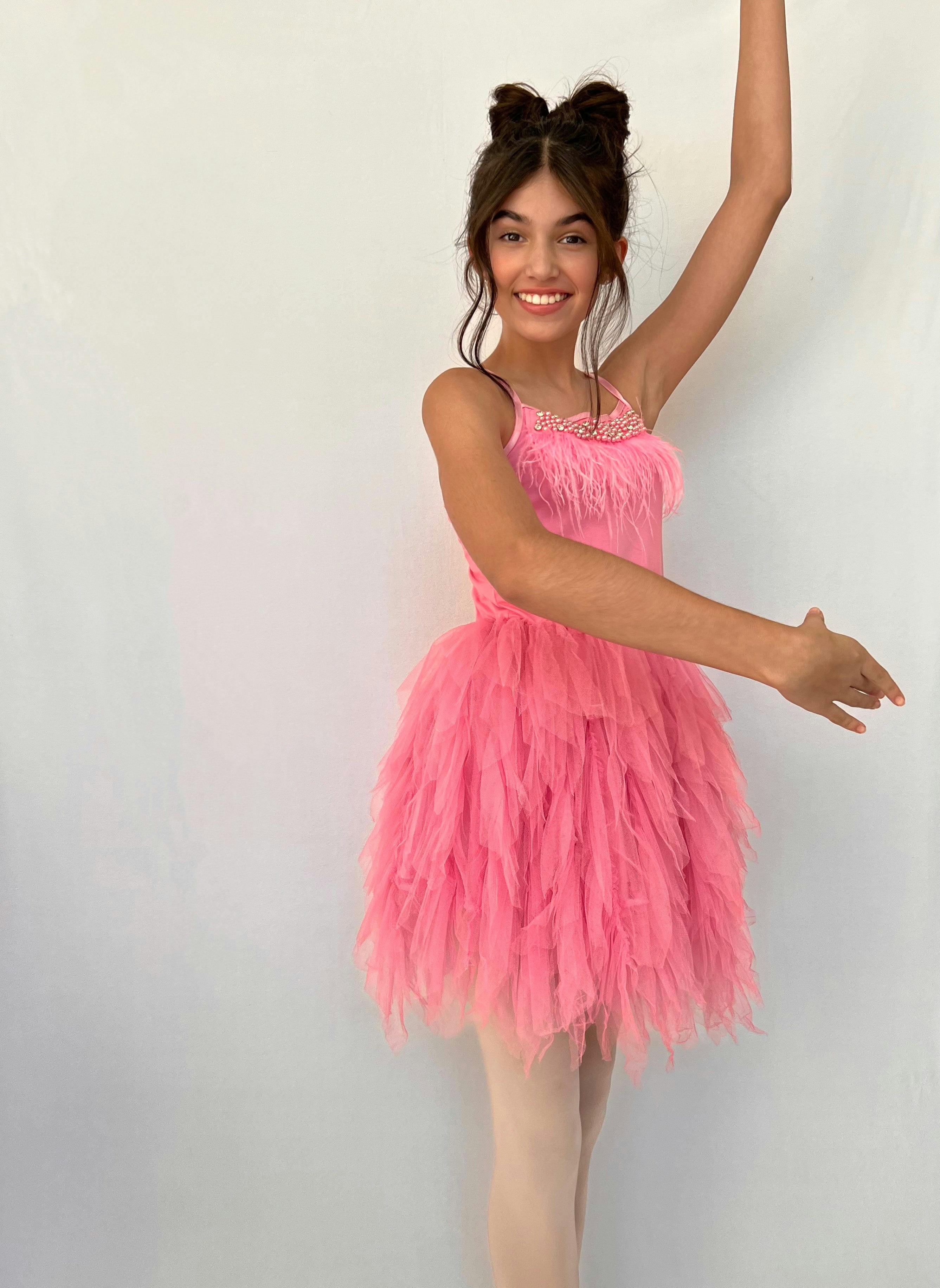 Pink Diamonds and Pearls Dress Pink