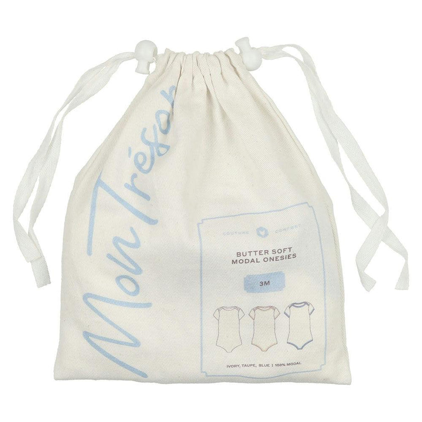 Short Sleeve Modal Onesie 3 Pack