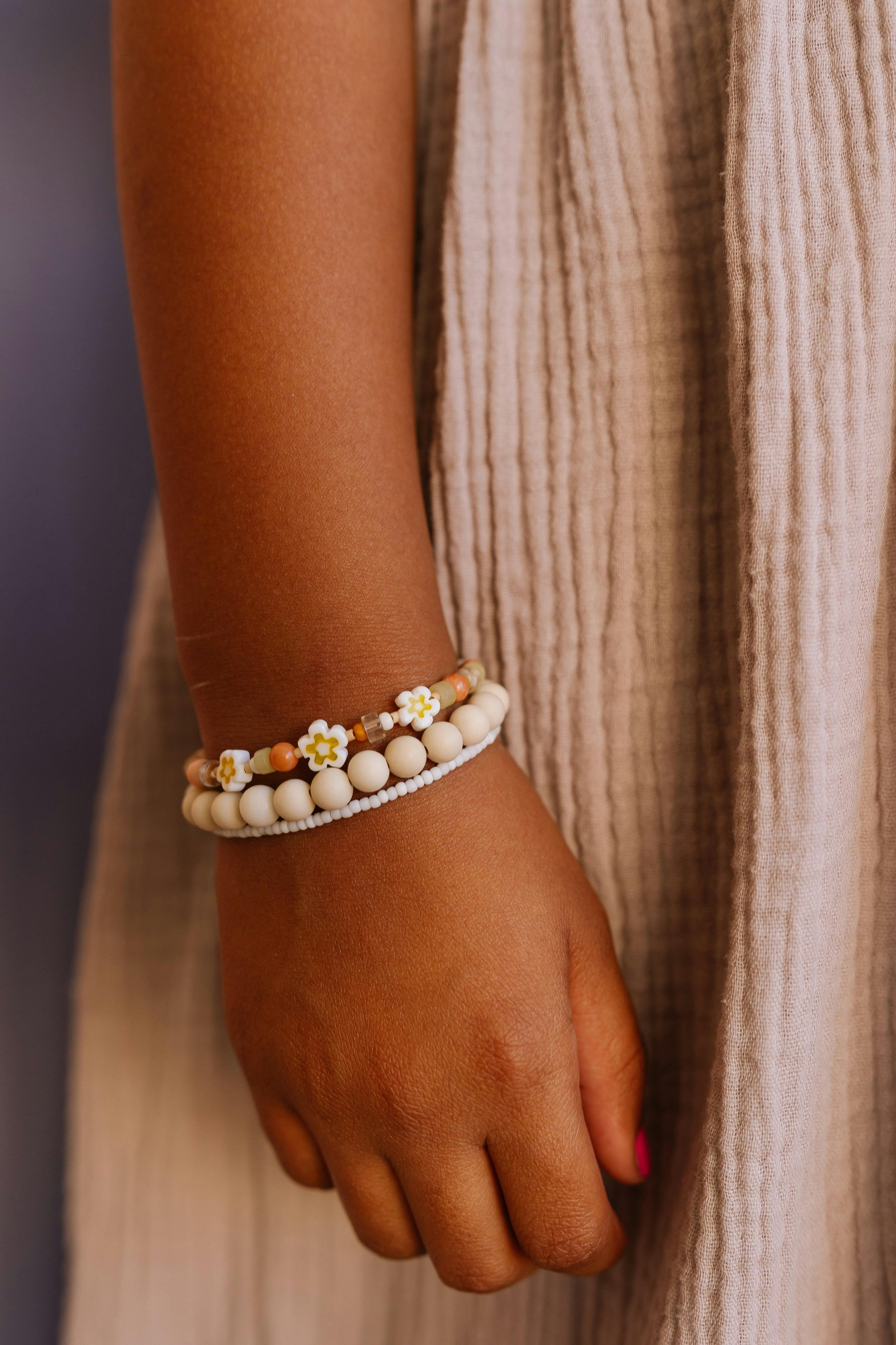 Basic White Bracelet