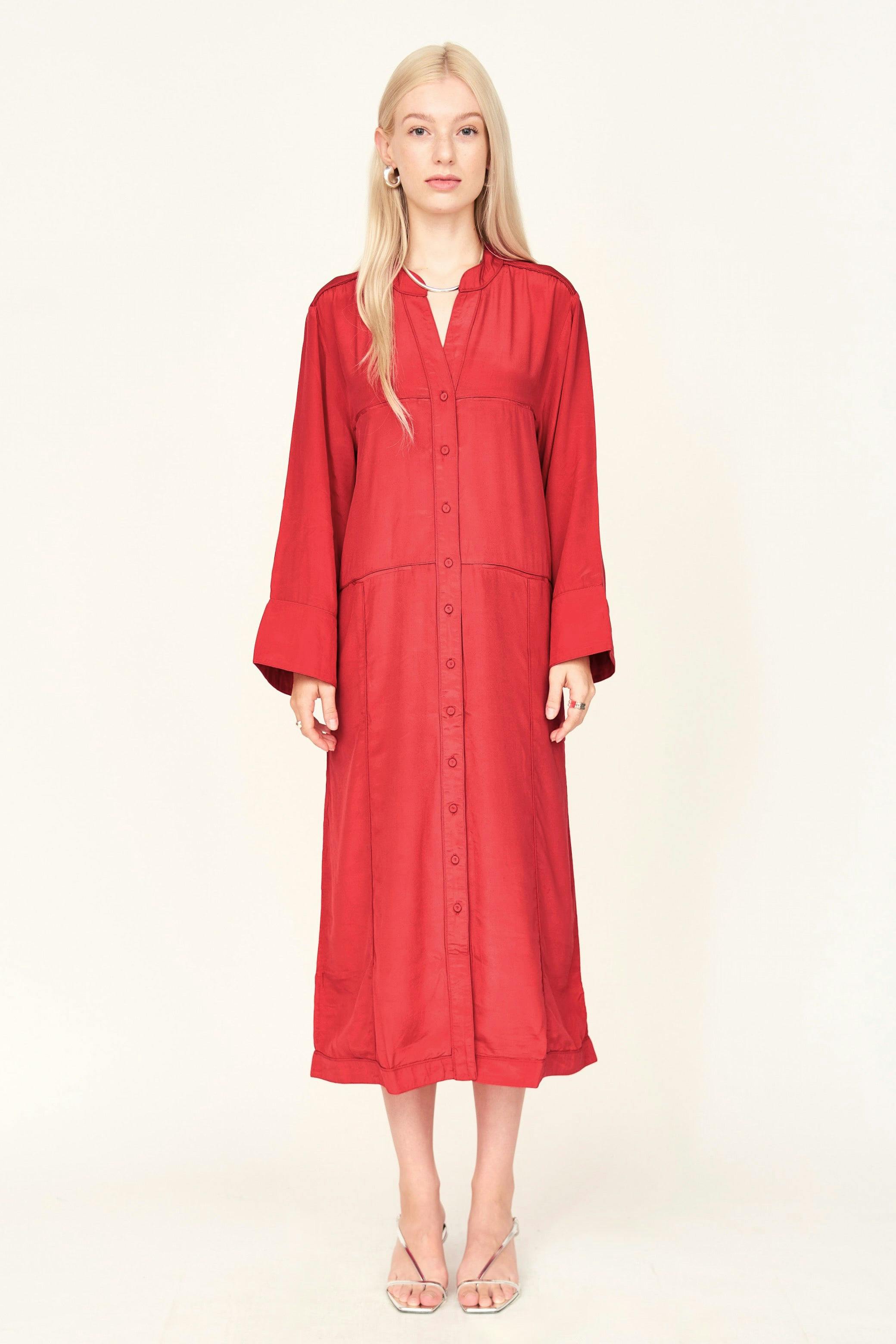 Malmo Dress in Red