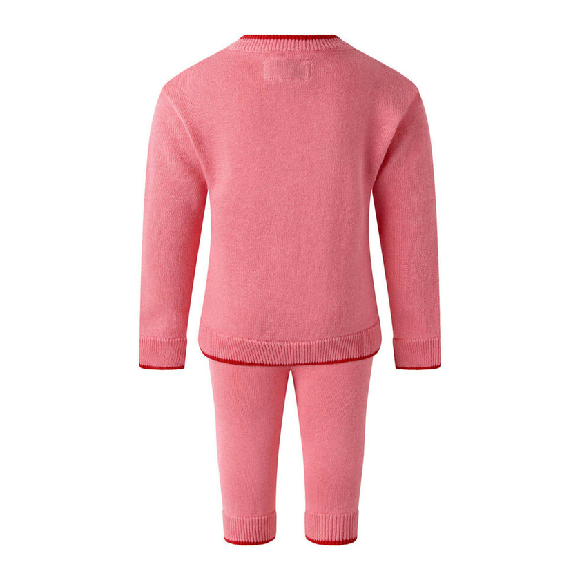 Cherry Cardigan and Legging Set