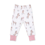 I Love Horses - Short Sleeve Loungewear Set