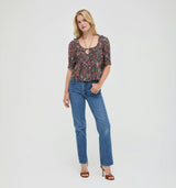 The Camri Top -  Jacobean Sprig