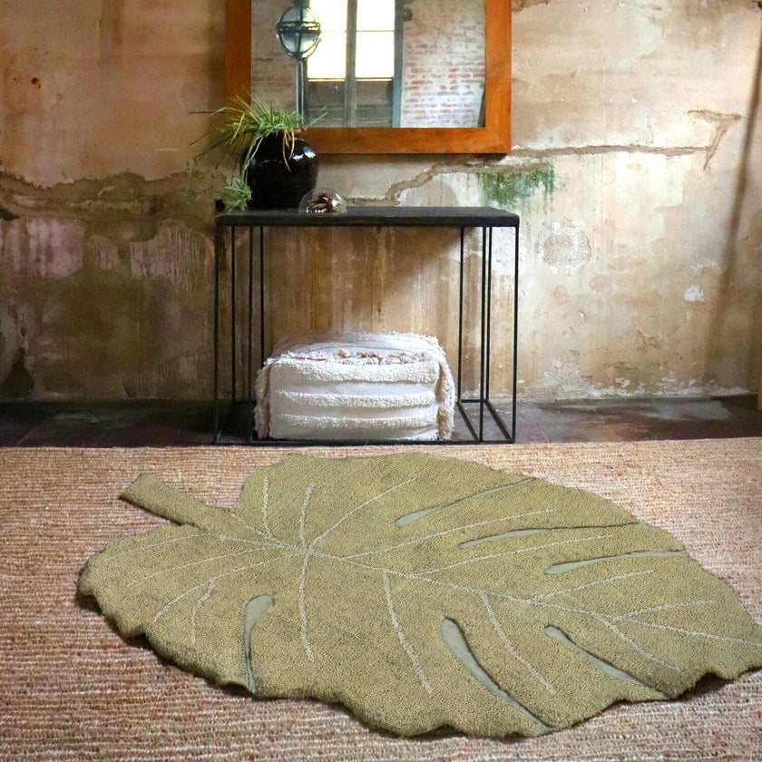 Washable Rug Monstera