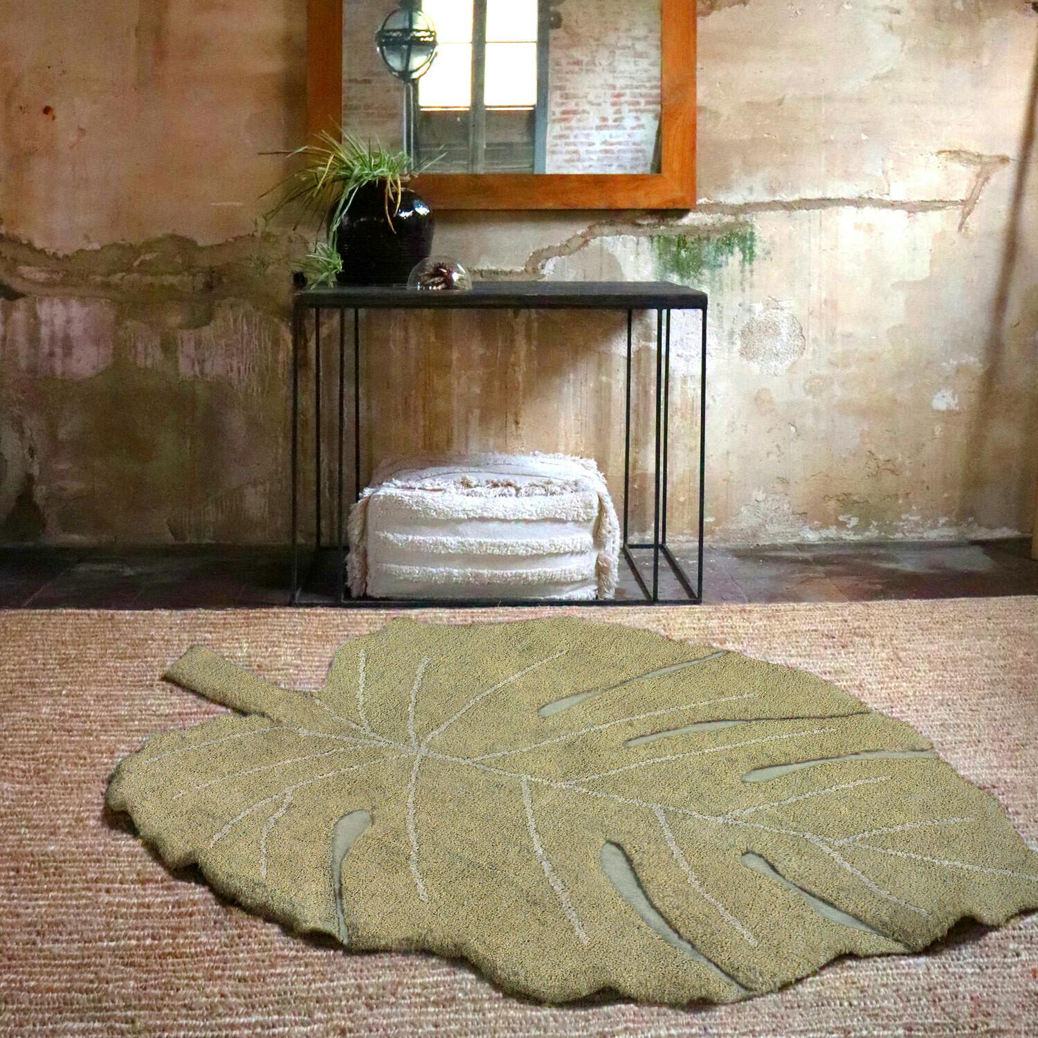 Washable Rug Monstera