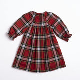 Nora Dress in Heritage Tartan