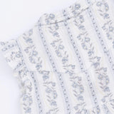 Kimberly Floral Stripe - Western Pearl Snap Dress & Bloomer