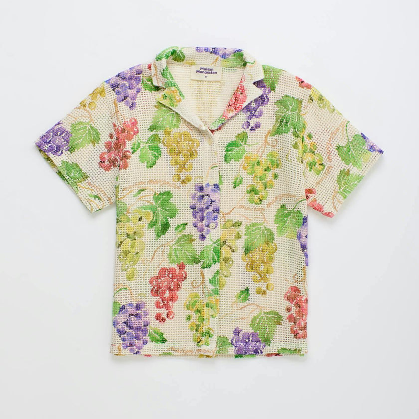 UVAS MESH SHIRT ANGORA
