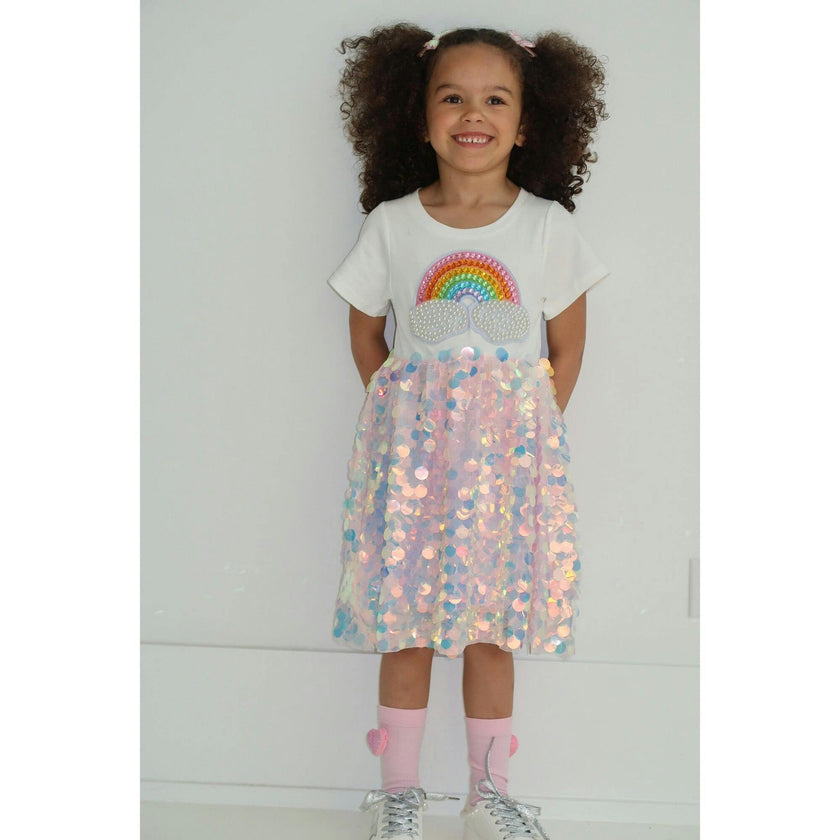 Paillette Rainbow Magic Dress