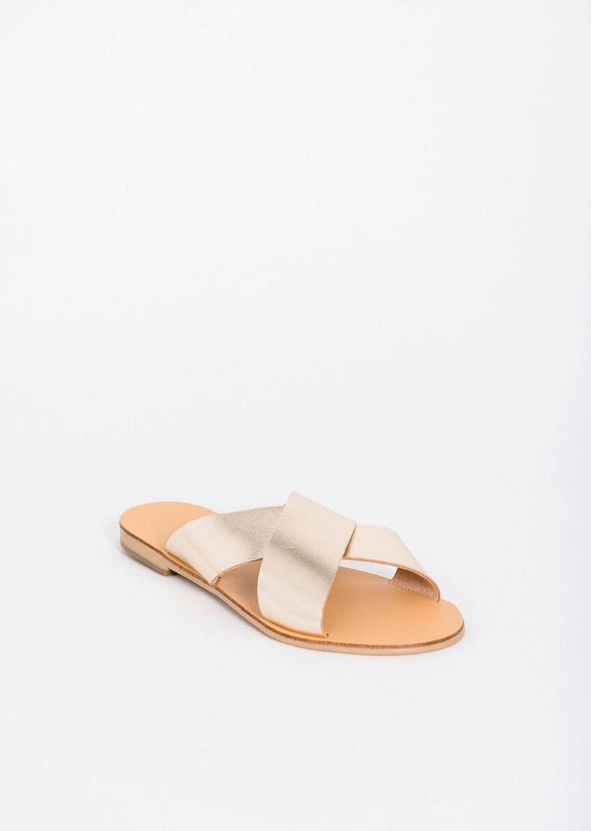 Women's Paros Sandals, Gold