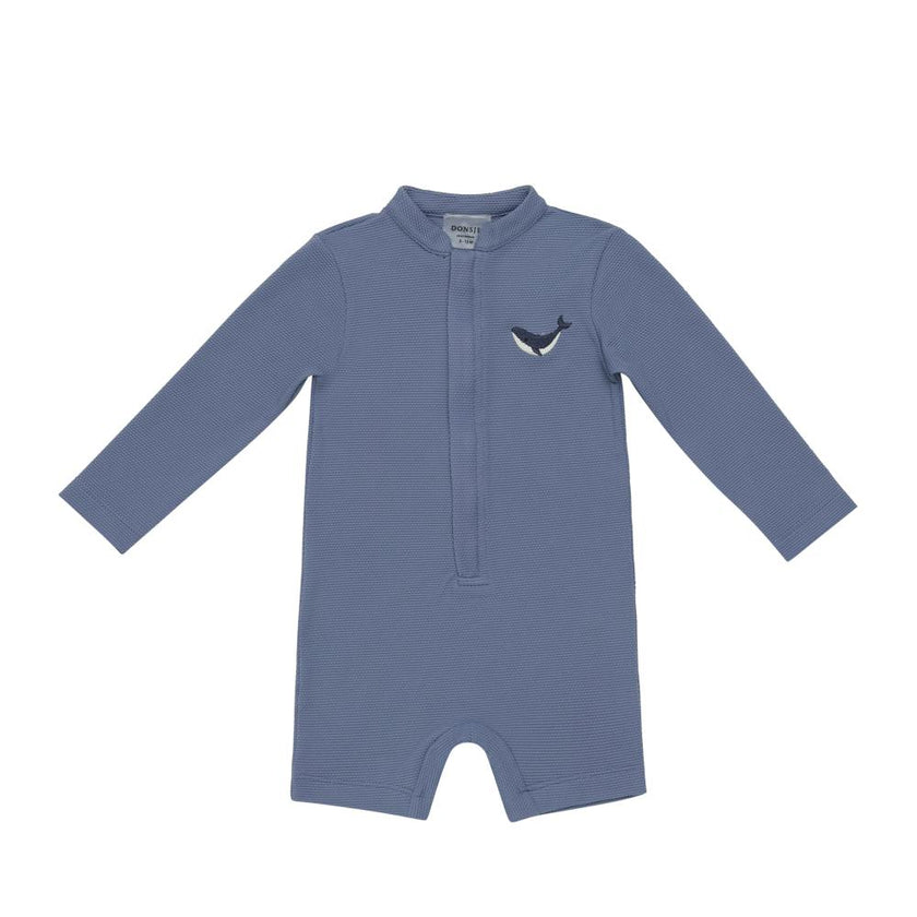 Monoah Swimsuit | Whale | Royal Blue
