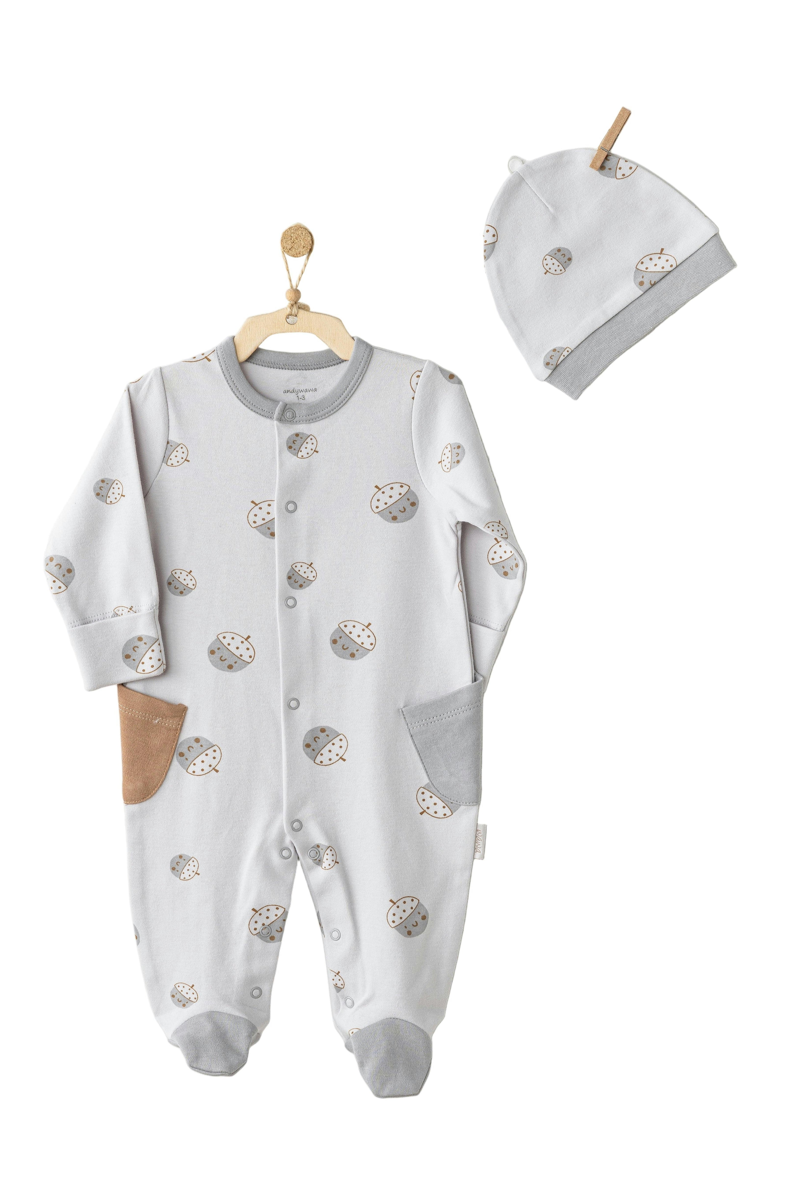 Cozy Crumbs Romper Set