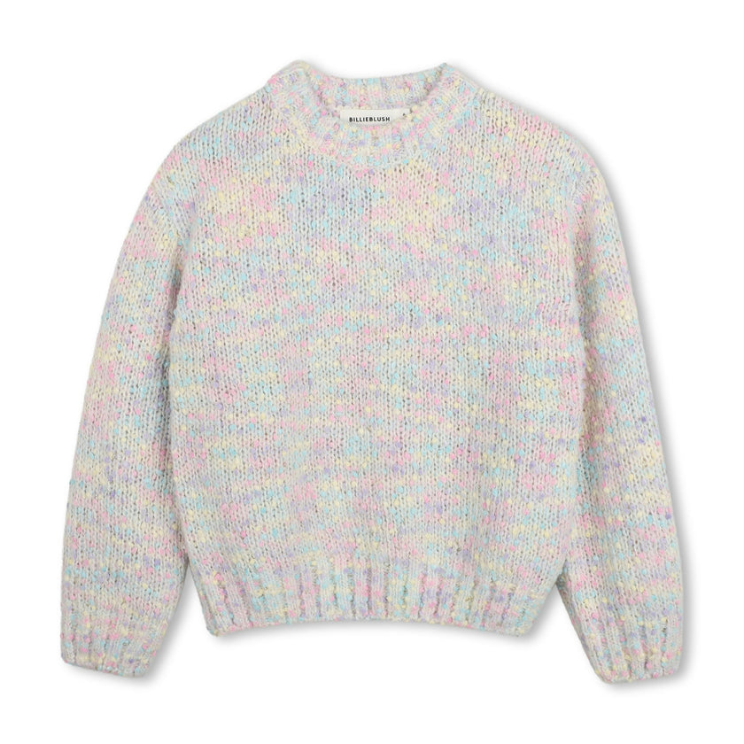 Multicolor Fancy Knit Sweater