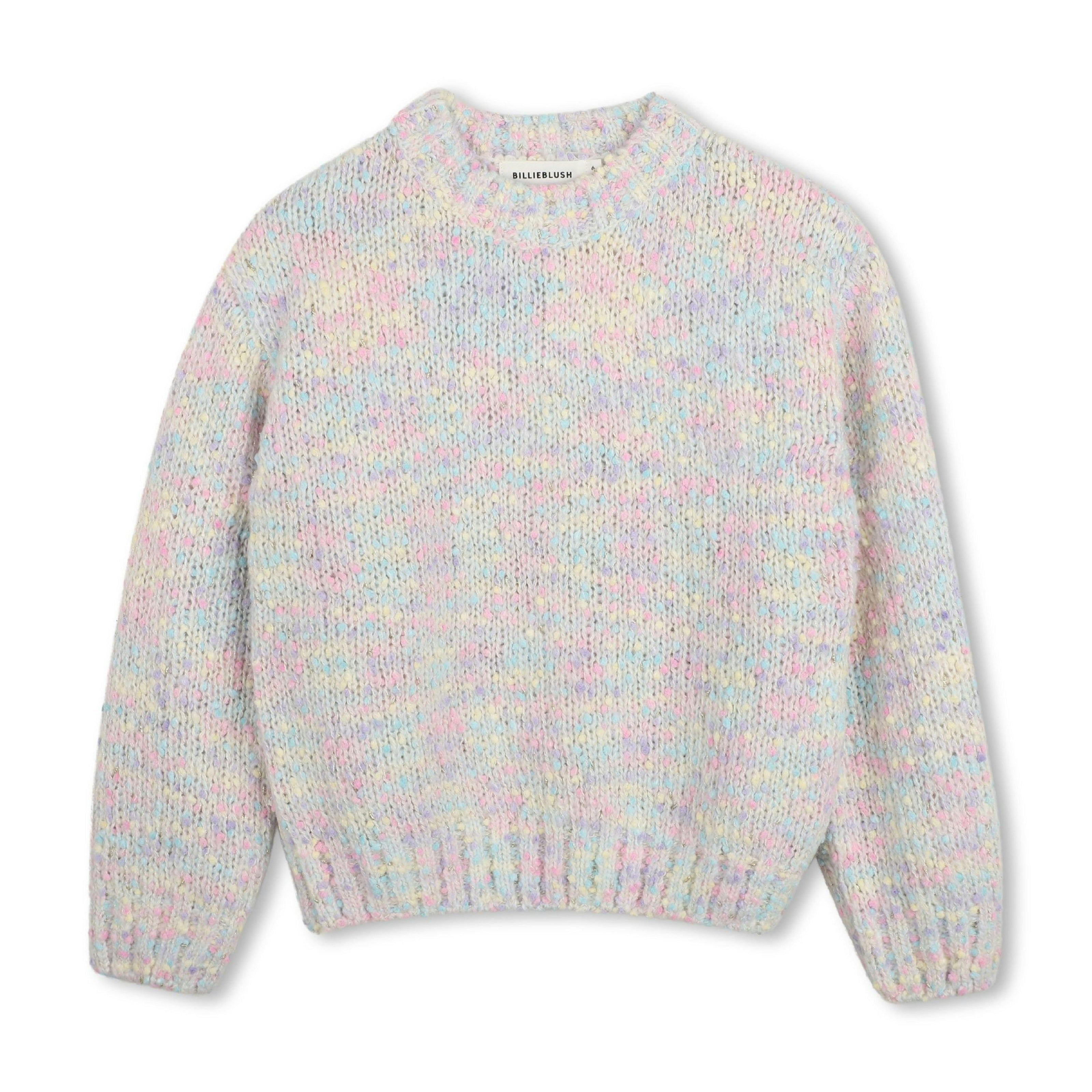 Multicolor Fancy Knit Sweater