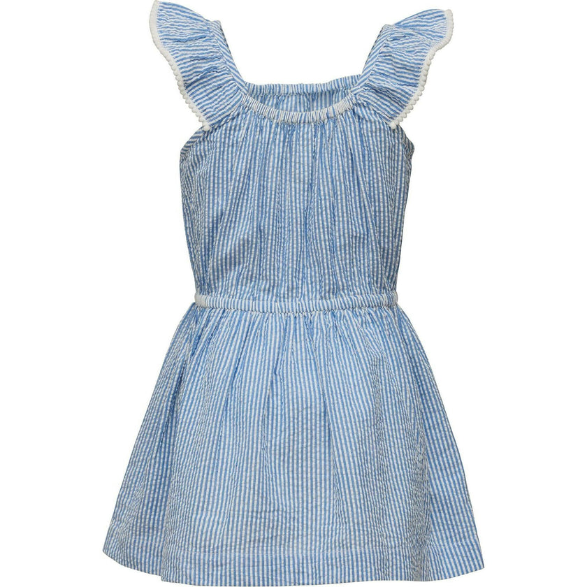Cornflower Frilled Beach Dress