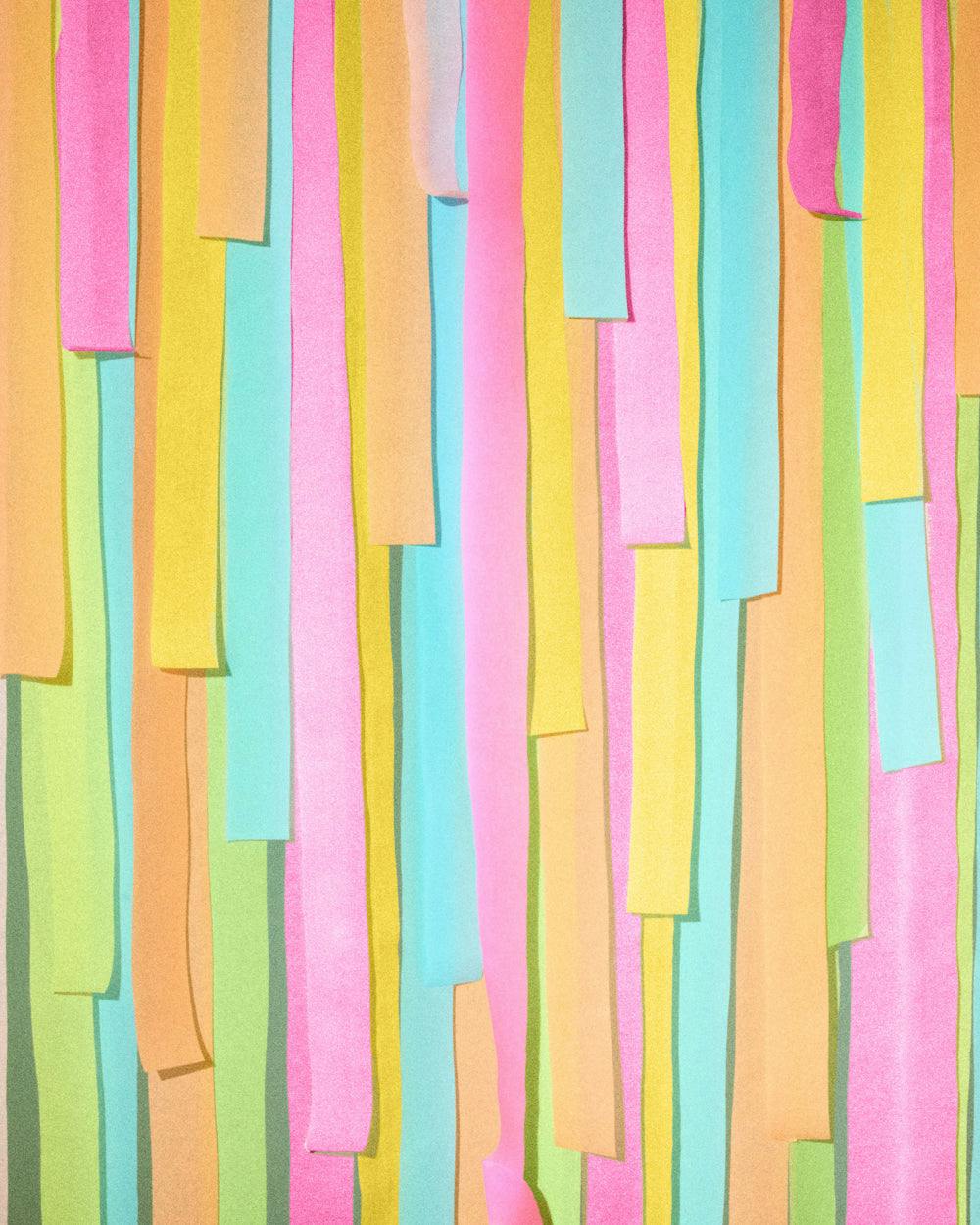 Pool Party Streamers - 5 crepe paper rolls