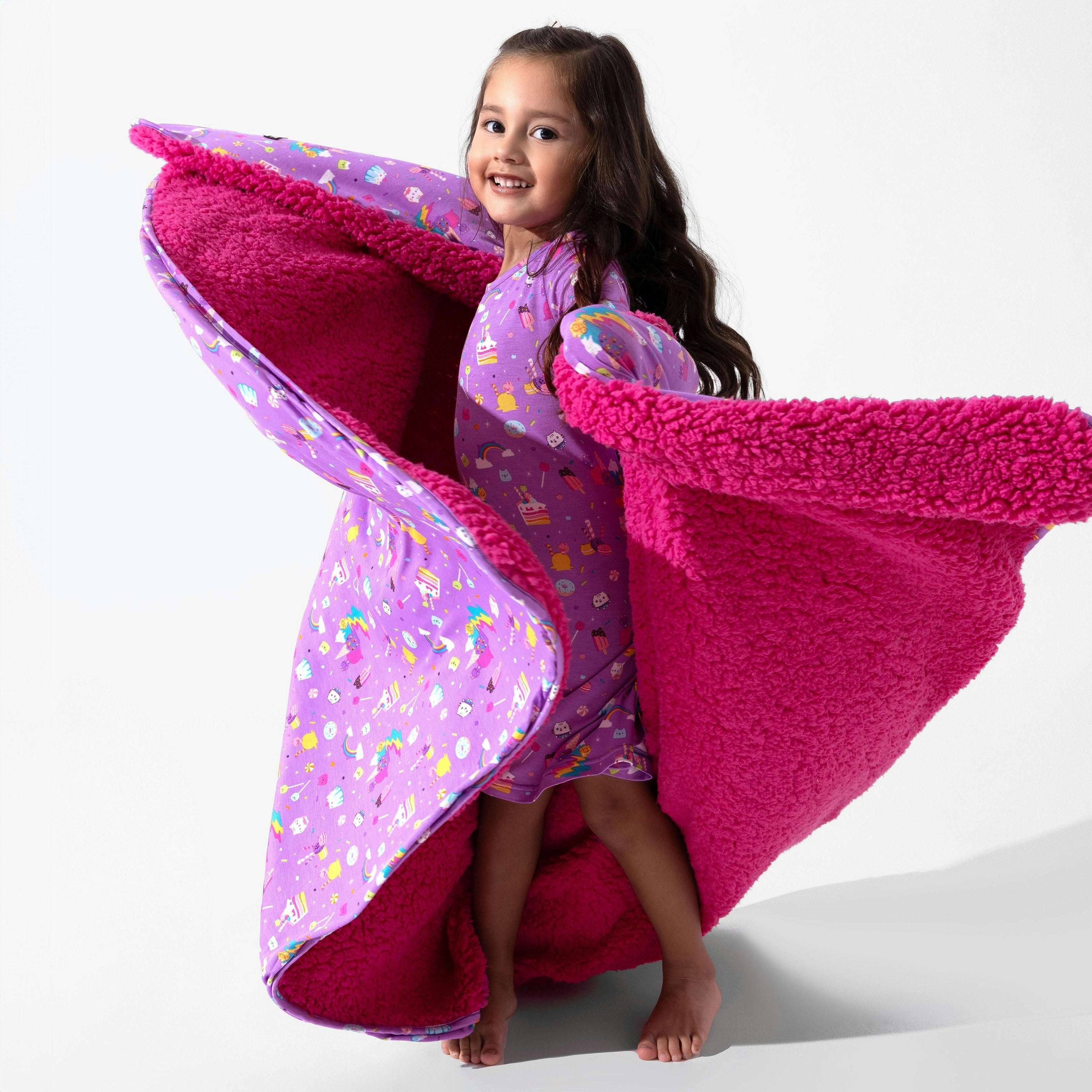 Gabby's Dollhouse: Sweet Treats Bamboo Sherpa Blanket