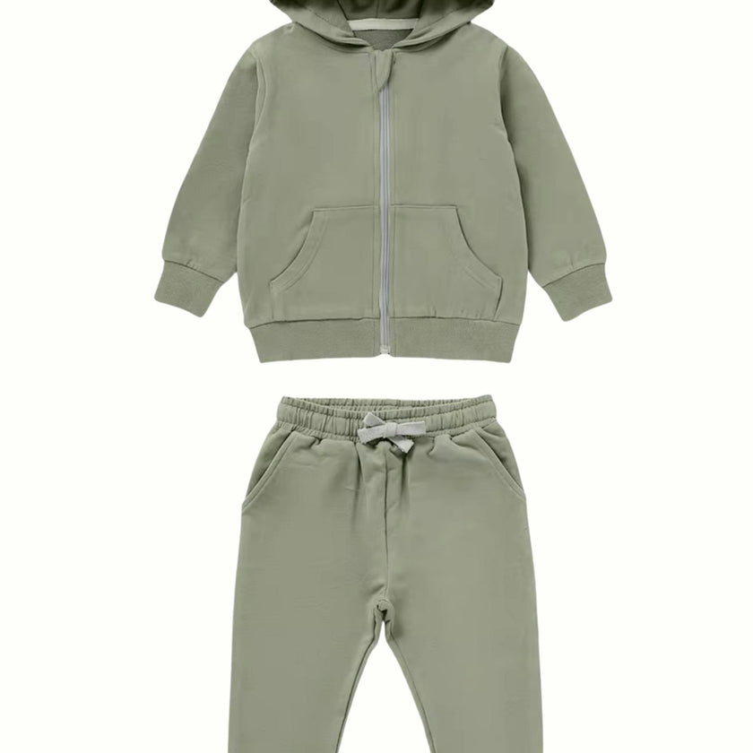 Explorer Zip Hoodie & Sweatpants Set