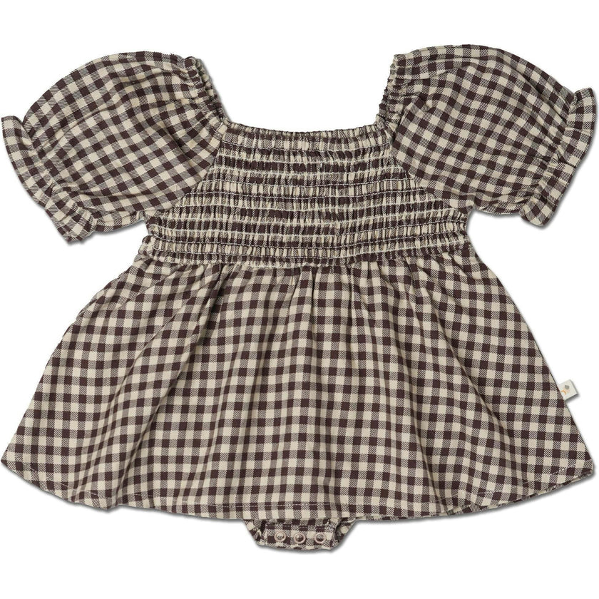 Organic Smocked Dress W/ Bloomers